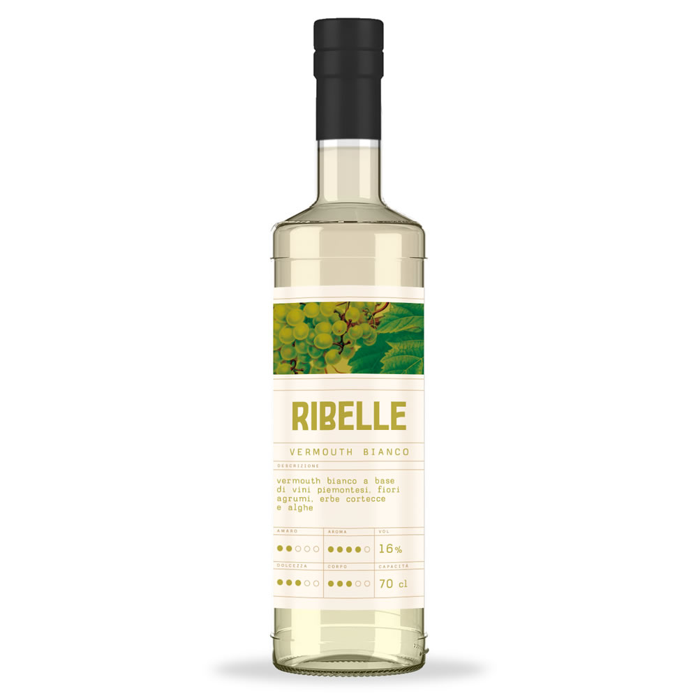 Bottiglia di Ribelle Vermouth bianco